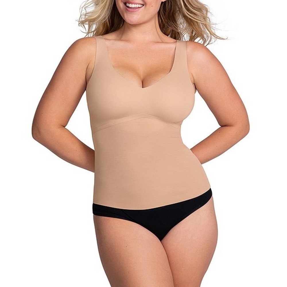 NWT Honeylove Liftwear Tank Nude Size 1X Shapewear Slimming Event Cocktail Guest